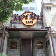 The famous Hard Rock Cafe of Bangalore, India.